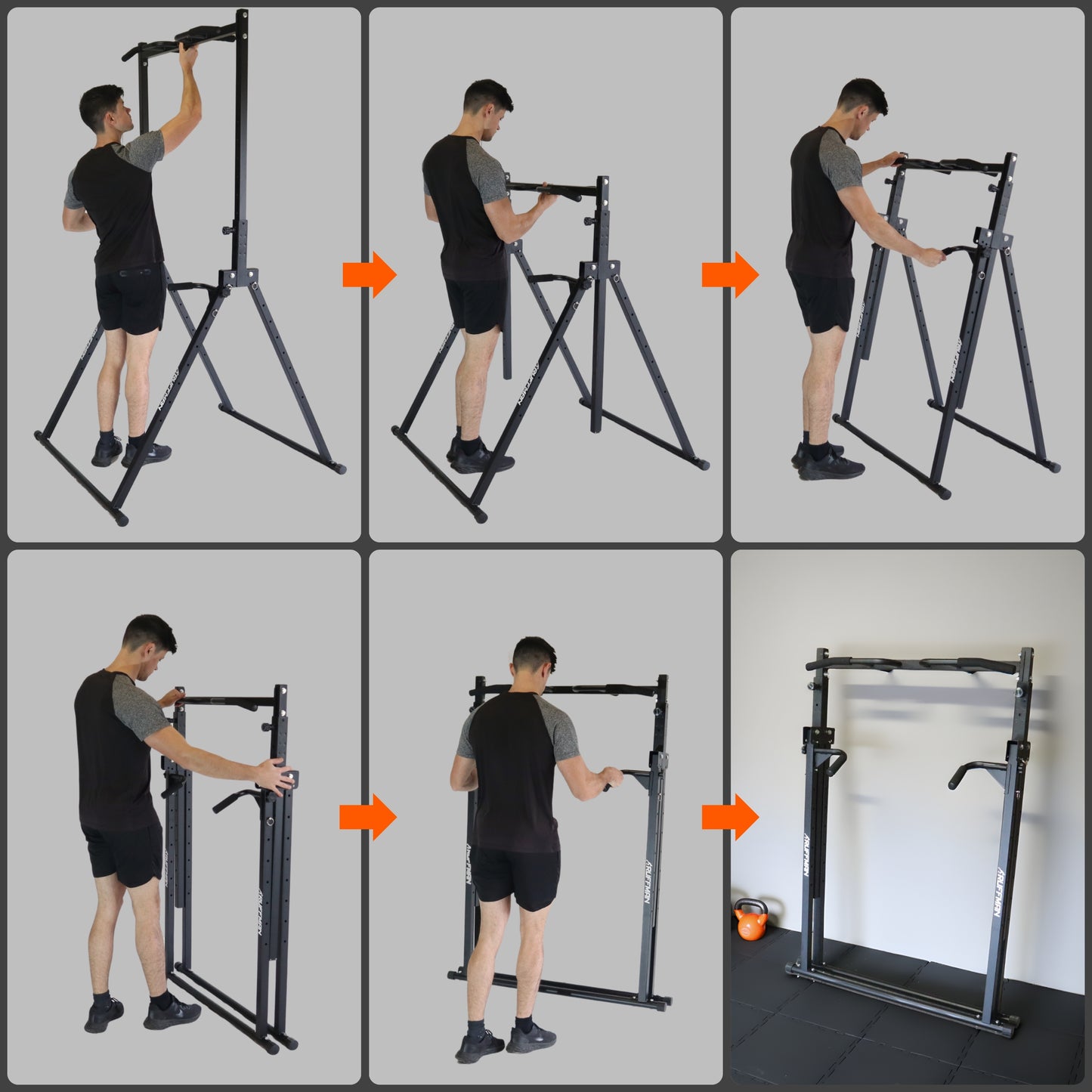 Foldable pull-up bar - FPT165