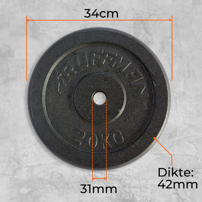 20kg halterschijf