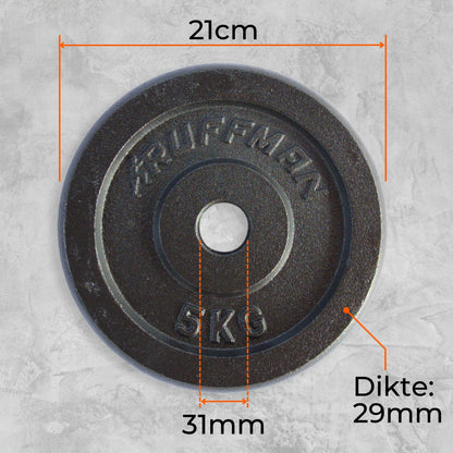 4x5kg Hantelscheiben Set - 20kg