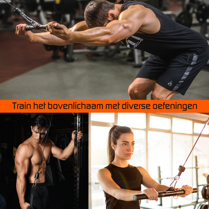Fitness cable system - XXL set