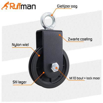 Pulley for cable system