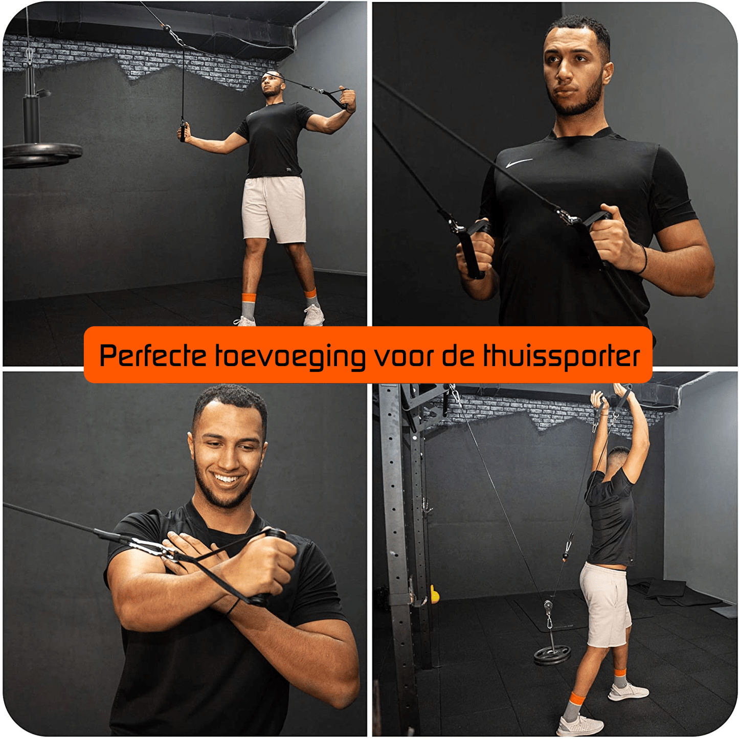 Fitness Kabelsystem - Großes Set