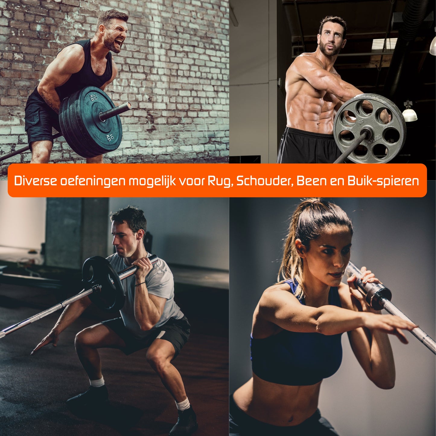 Landmine support for long barbells 30mm